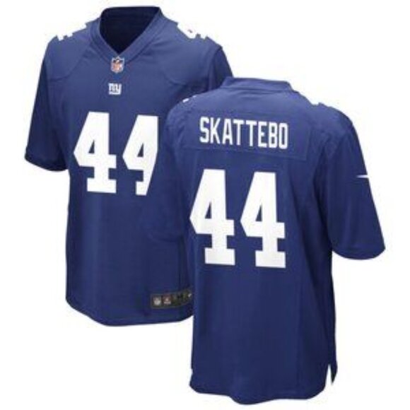 Mens Youths Kids Womens Cam Skattebo Royal Stitched Jersey